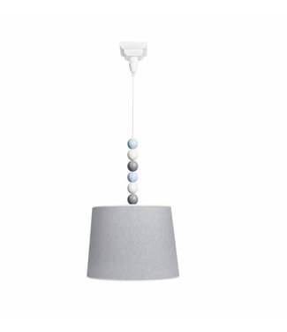 Caramella Caramella - Grey chandelier with balls