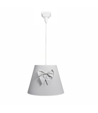 Caramella Caramella - Grey cube chandelier with bow