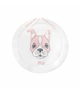 Caramella Caramella - Educational mat with pink bulldog