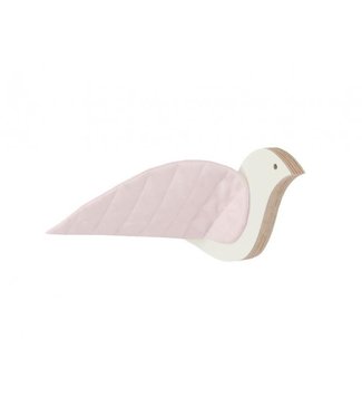 Caramella Caramella - Decorative bird baby pink - small bird