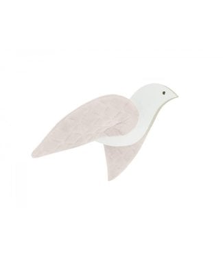 Caramella Caramella - Decorative bird beige - small bird