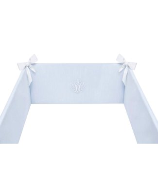 Caramella Caramella - Baby blue cot bumper