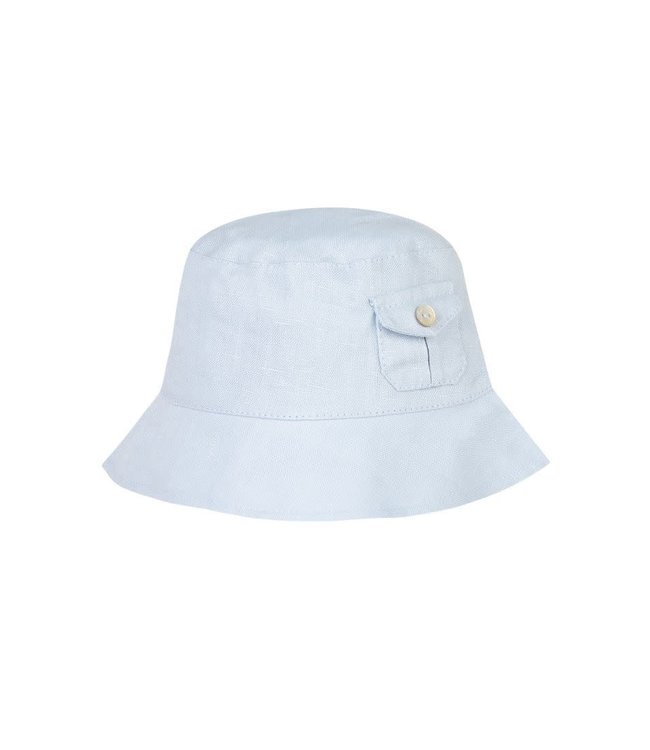 Tartine et Chocolat Tartine Et Chocolat - Sun hat - Blue Anthracite Linnen