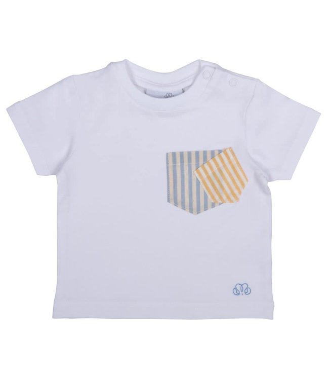 Natini Natini - T-Shirt 2 Pockets - White