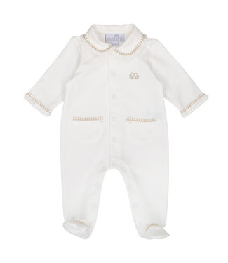 Natini Natini - Babygrow Adele - Off White/Gold