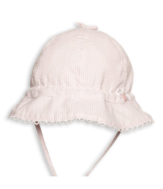 First First - Pink Stripes Girls Hat Tulip