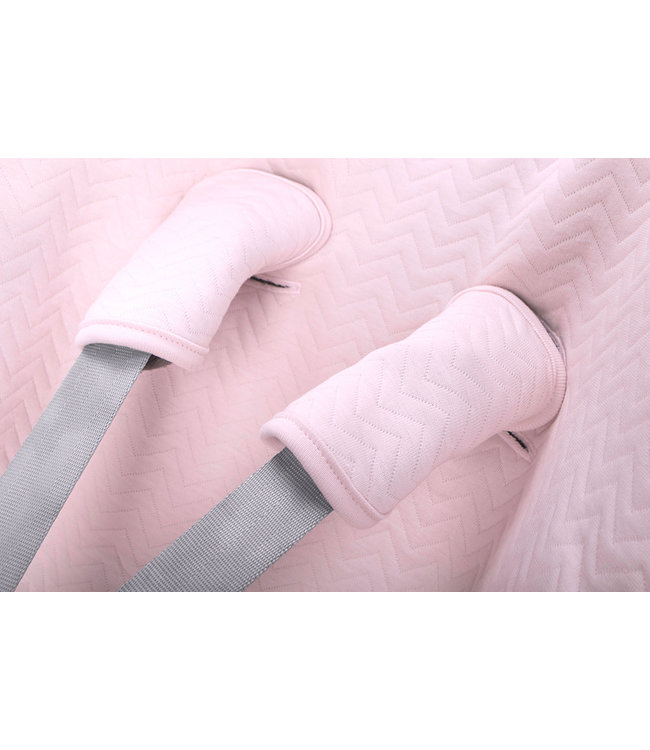 Poetree Kids Poetree Kids - Autostoelhoes (MaxiCosi) - Chevron Light Pink