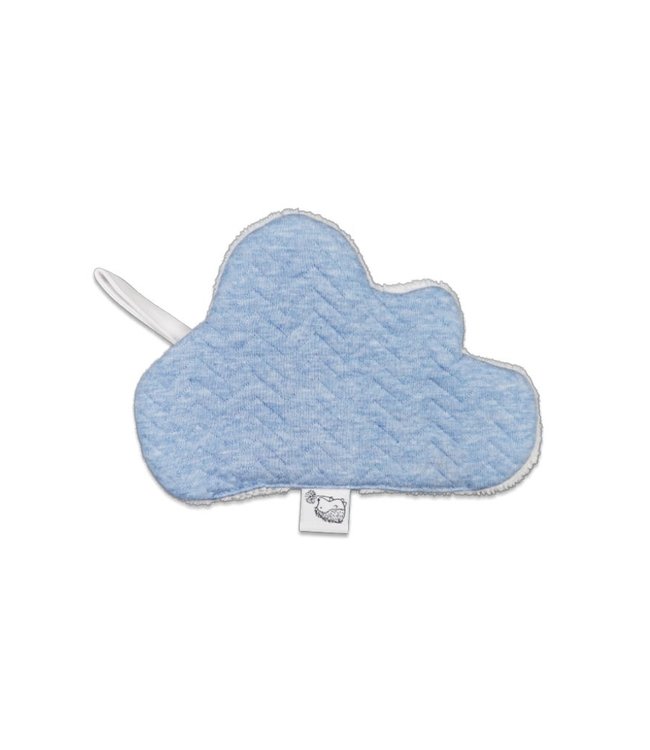 Poetree Kids Poetree Kids - Speendoekje Cloud  - Chevron Denim Blue