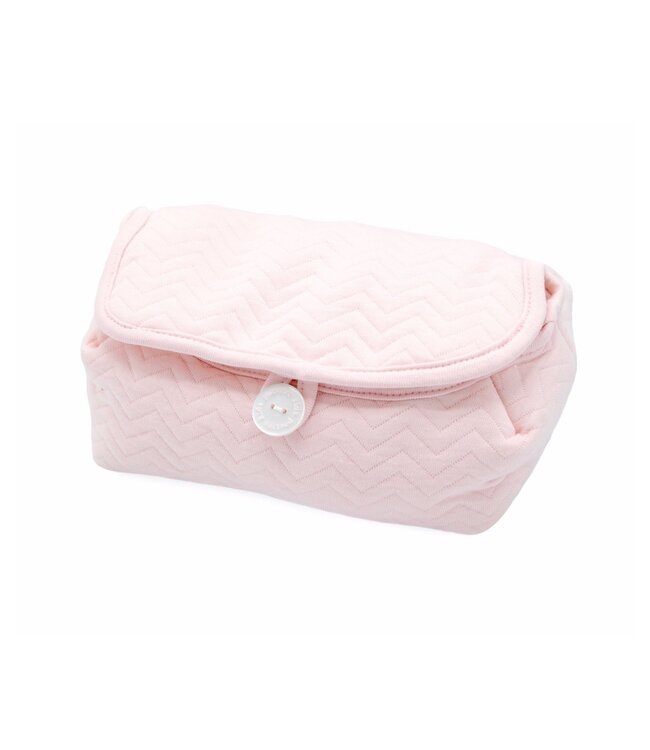 Poetree Kids Poetree Kids - Hoes voor vochtige doekjes - Chevron Light Pink