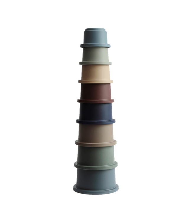 Mushie Mushie - Stacking Cup -  Forrest