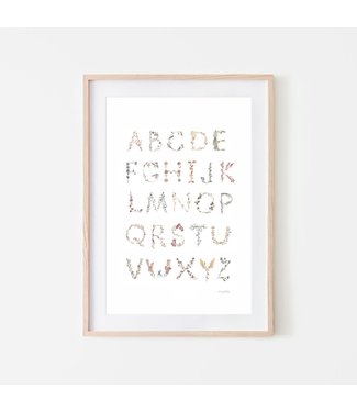 Mushie Mushie - Poster Medium - Alphabet International