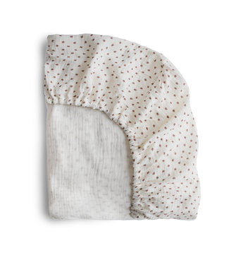 Mushie Mushie - Crib Sheet - Small - Bloom