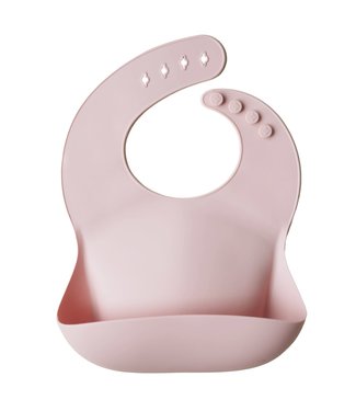 Mushie Mushie - Silicone Bib - Blush