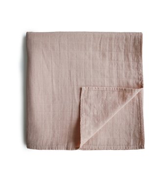Mushie Mushie - Swaddle - Blush  - 120Cm X 120Cm