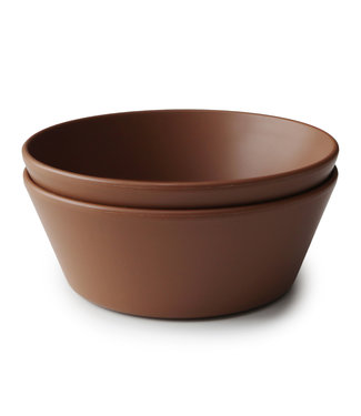 Mushie Mushie - Bowls Round - Caramel (2 Pcs)