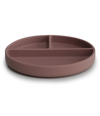 Mushie Mushie - Silicone Plate - Cloudy Mauve