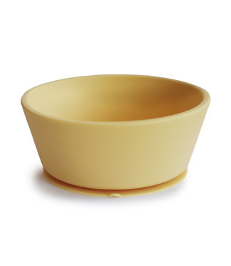 Mushie MUSHIE - SILICONE bowl - Pale Daffodil