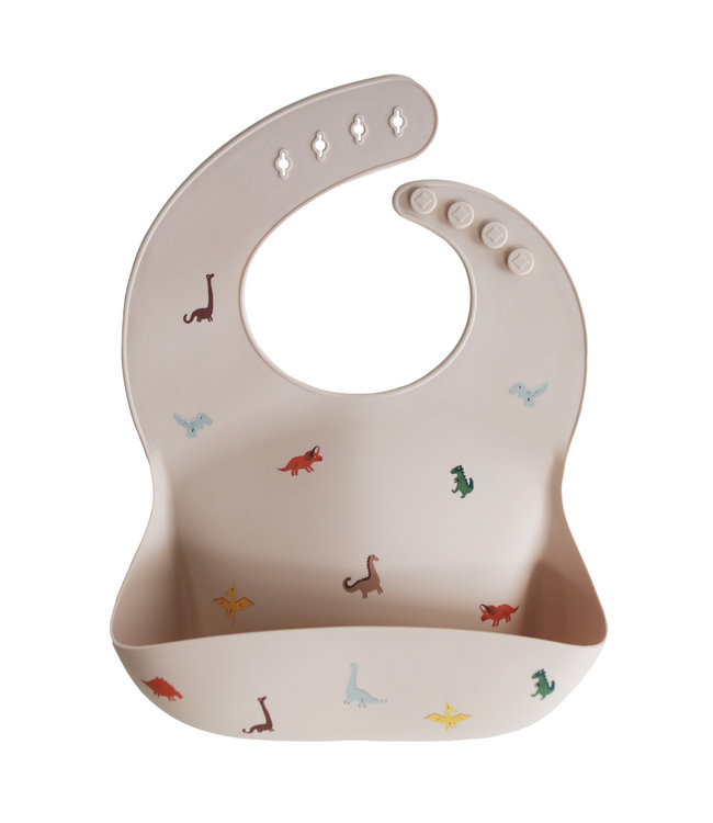 Mushie Mushie - Silicone Bibs - Dino