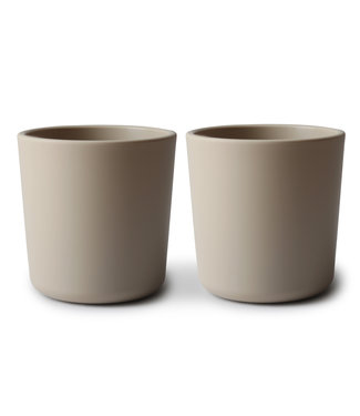 Mushie Mushie - Cup - Vanilla (2 Pcs)