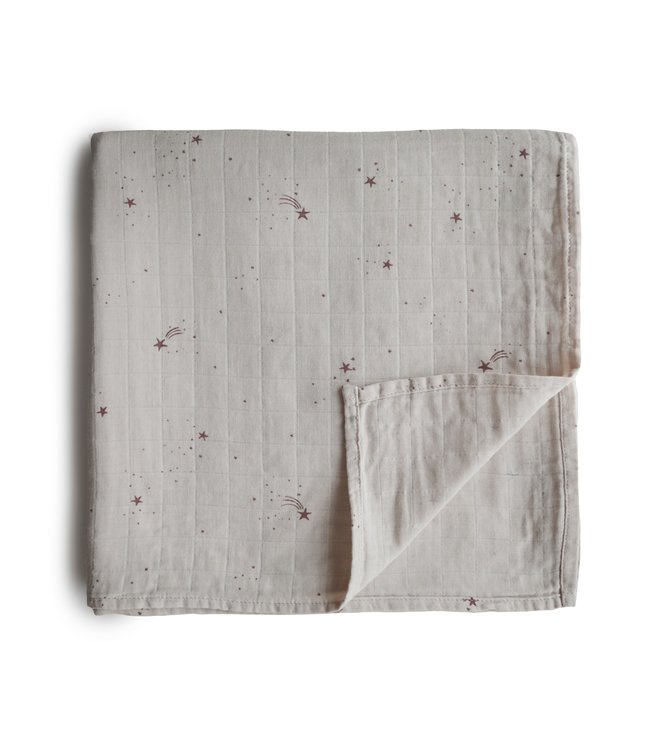 Mushie Mushie - Swaddle - Falling Stars (End Of Life)