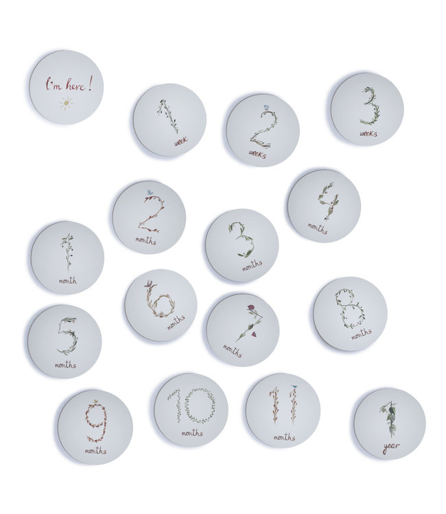 Mushie Mushie - Milestone Cards