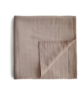 Mushie Mushie - Swaddle - Pale Taupe