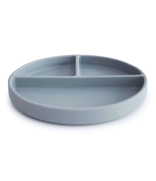 Mushie Mushie - Silicone Plate - Powder Blue