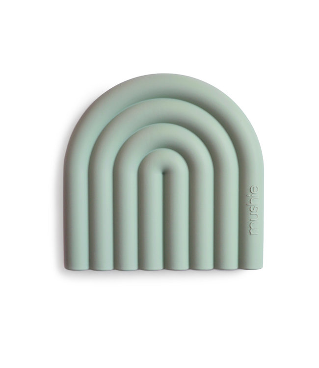 Mushie Mushie - Teether Rainbow- Cambridge Blue
