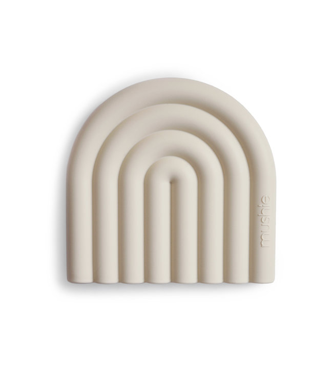 Mushie Mushie - Teether Rainbow - Shifting Sand