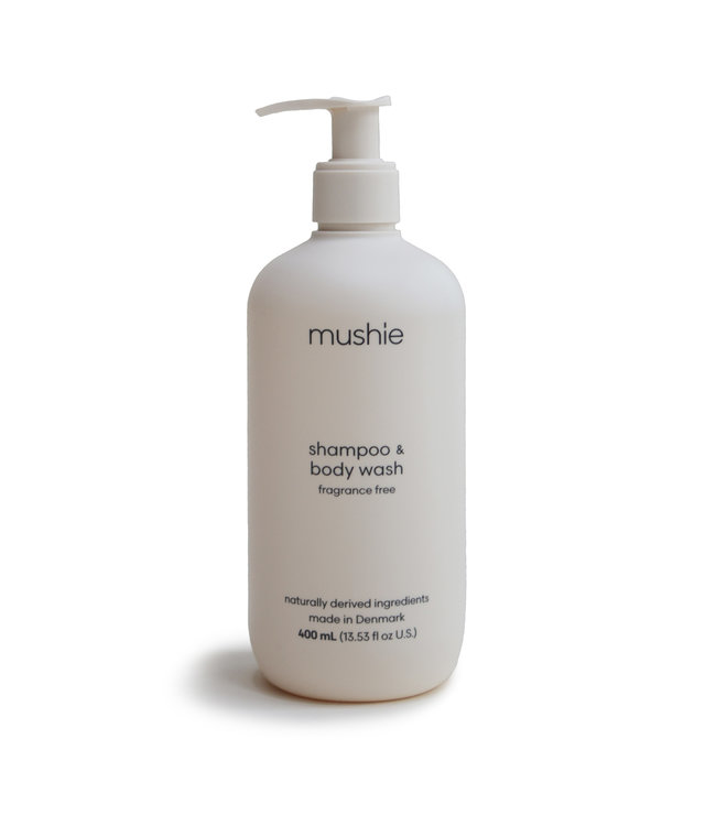 Mushie Mushie - Baby Shampoo & Body Wash  Fragrance Free - 400Ml