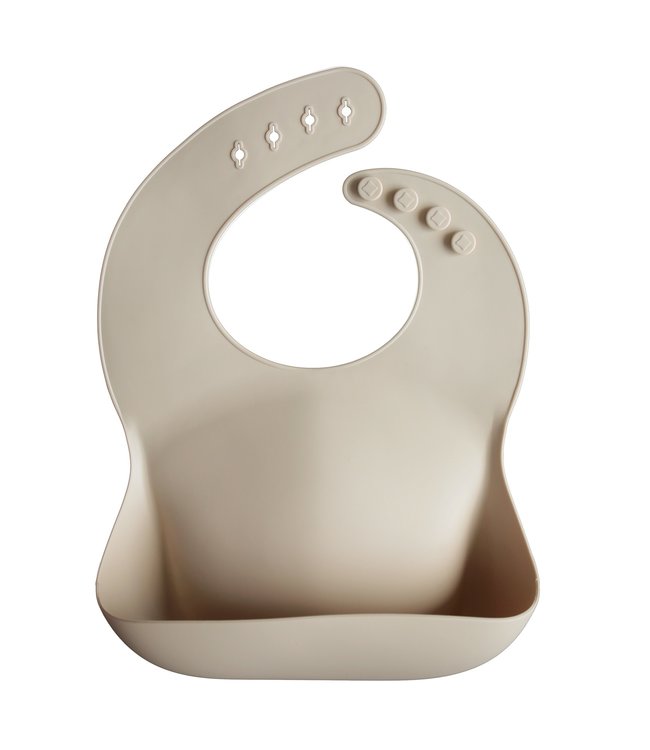 Mushie Mushie - Silicone Bib - Shifting Sand