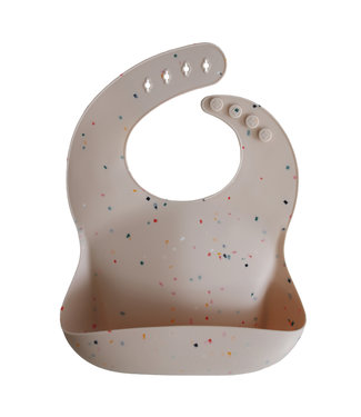 Mushie Mushie - Silicone Bibs - Vanille Confetti