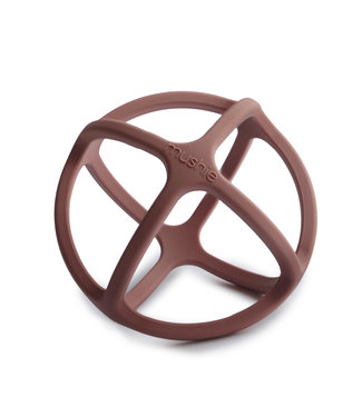 Mushie Mushie - Teether Ball -  Woodchuck