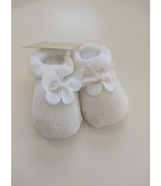 Story Loris Story Loris - Sokjes Met Vlinder - Wit