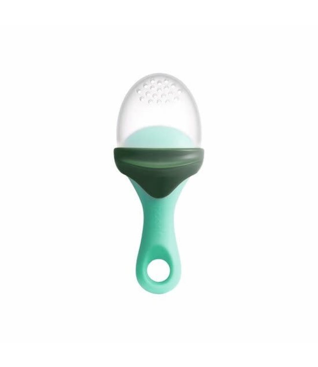 Boon Boon - voedingsbijtring Pulp grijs/mint