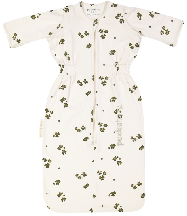 Puckababy Puckababy - The Bag Newborn  < 6 M | 70 CM - Lucky Clover - Cotton