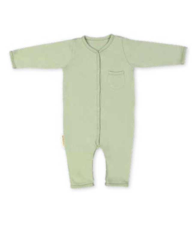 Puckababy Puckababy - Sleepsuit 0-3M - Cotton - Olive