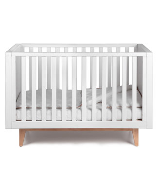 Troll Nursery Troll - BED 70X140 SCANDY WIT-NATUUR