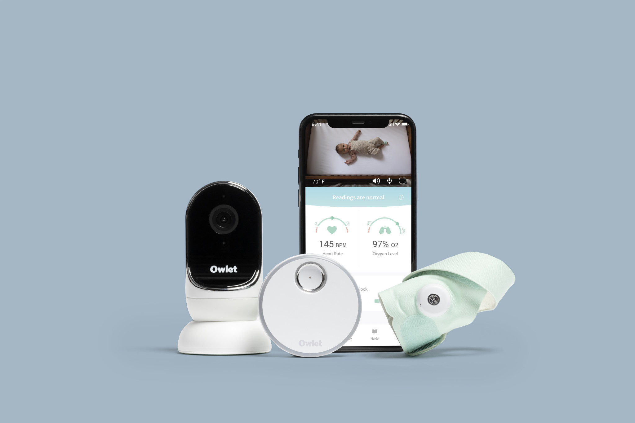 Owlet Owlet Duo (Smart Sock 3 & Cam) Orsetto