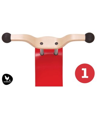 Wishbone Wishbone - Mini-Flip Top - Red