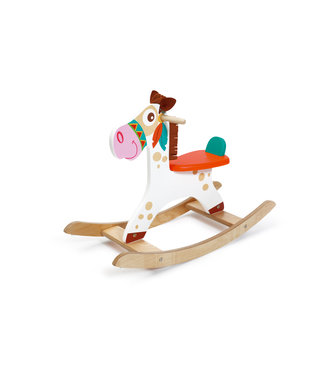 Scratch Scratch - Mobiliteit: ROCKING HORSE INDIAANSE PONY 80x53x31cm, max. 25kg, in doos, 1+