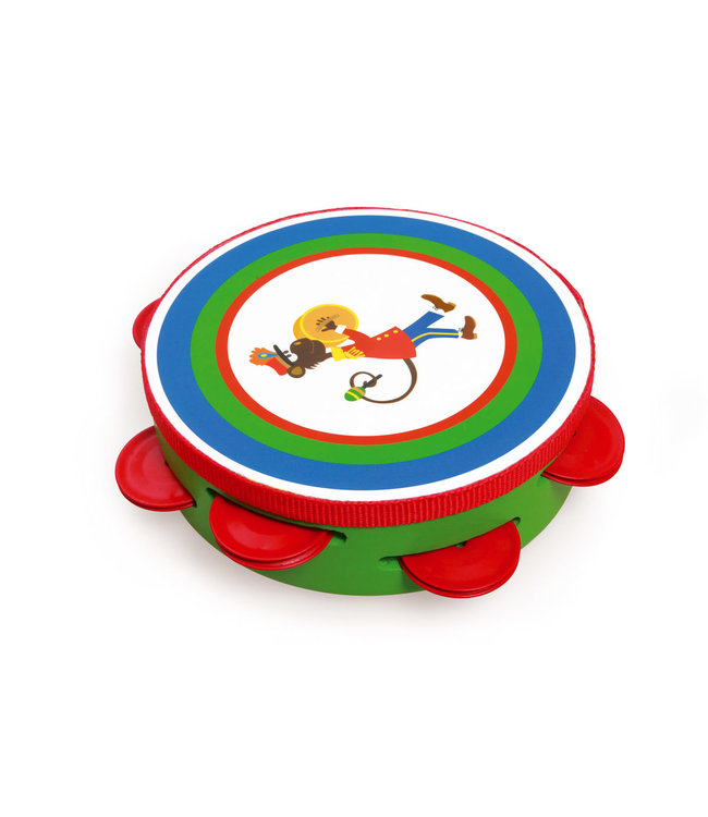 Scratch Scratch - Muziek: TAMBOERIJN Fanfare diam.15x4.5cm, in doos, 3+