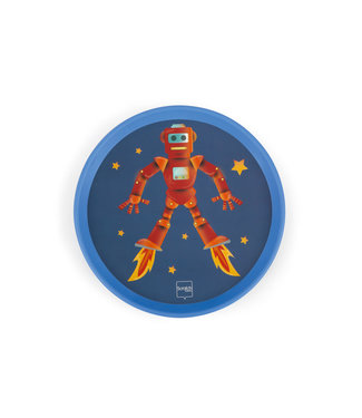 Scratch Scratch - Active Play: HAND-DISKER DUO / Robot diam.20cm, met 1 magnetische disker, in doos, 3+