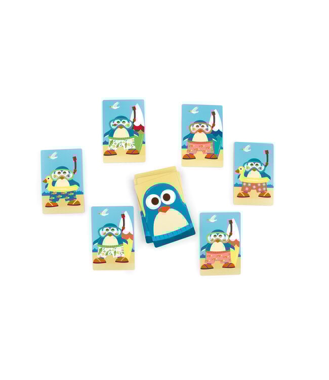 Scratch Scratch - Compact Game: PENGUIN MATCH, in 16x10x3,5cm, 5+