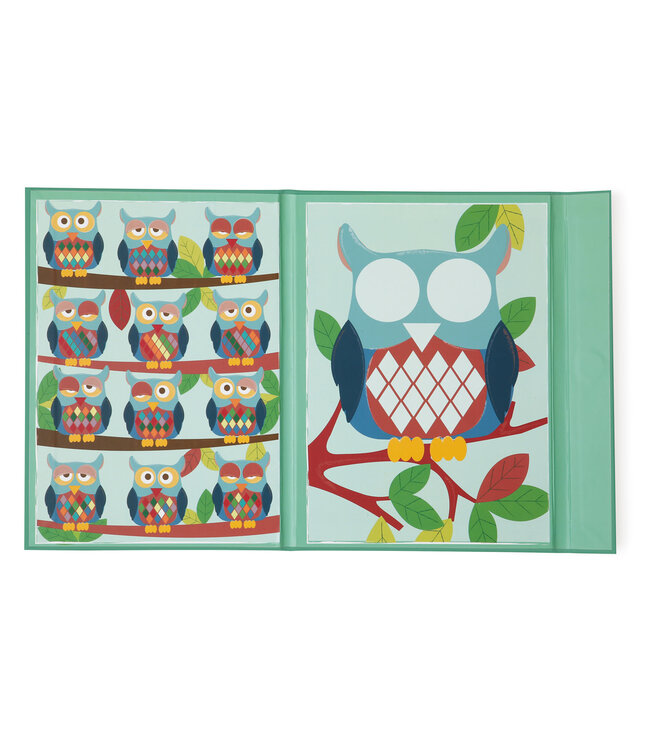 Scratch Scratch - EduLogic Book: Colours&Shapes/UIL 18,2x25,6x1,3cm (gesloten), 51,5x25,6x1cm (open), magnetisch, 4+