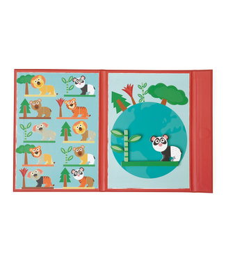 Scratch Scratch - EduLogic Book: Mix&Match/DIERENWERELD 18,2x25,6x1,3cm (gesloten), 51,5x25,6x1cm (open), magnetisch, 3+