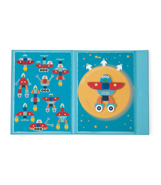 Scratch Scratch - EduLogic Book: Mix&Match/RUIMTE AVONTUUR 18,2x25,6x1,3cm (gesloten), 51,5x25,6x1cm (open), magnetisch, 4+