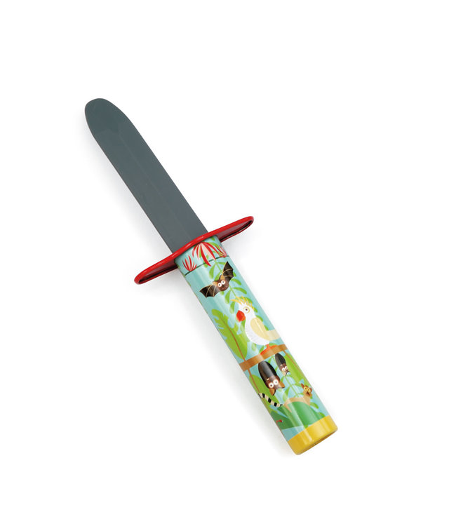 Scratch Scratch - Classics: DOLK / JUNGLE 22cm, met intrekking van lemmet, plastiek en metaal, in display, 3+