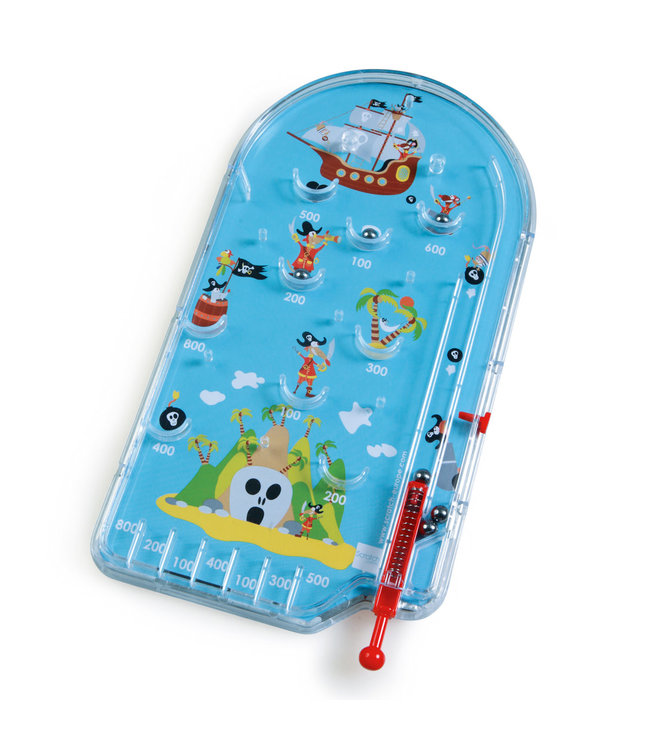 Scratch Scratch - Classics: PINBALL GAME / PIRATEN 20x11cm, in metaal, in vensterdoos, 3+