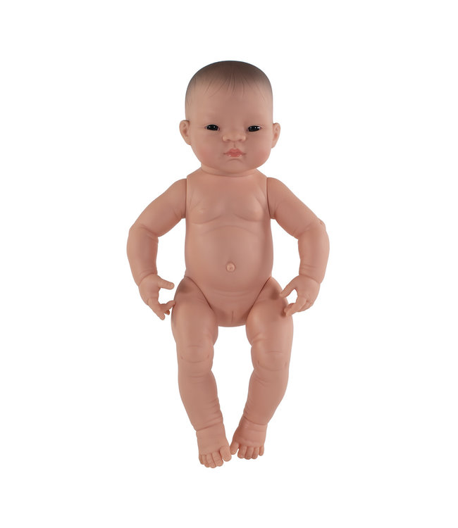 Miniland Miniland - BABYPOP AZIATISCH MEISJE 40cm, met vanillegeur, waterdicht,  anatomisch correct, in vinyl. Made in Spain, 10m+